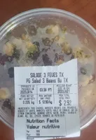 Salade 3 fèves