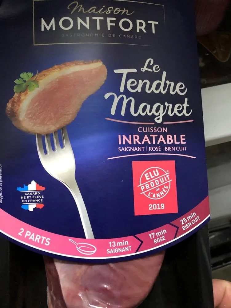 Le tendre magret canard