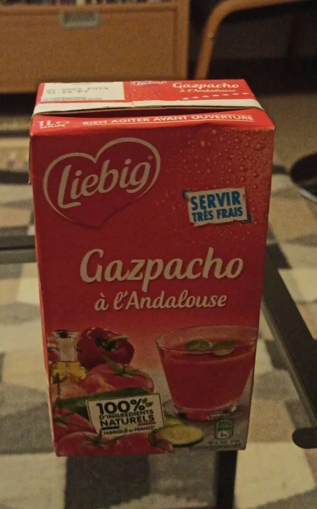 Gaspacho à l'andalouse