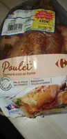 Poulet saumure cuit et fumé