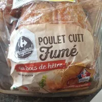 Poulet cuit fumé