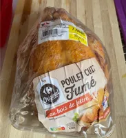 Poulet cuit fumé