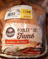 Poulet cuit fumé