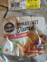 Poulet cuit fumé