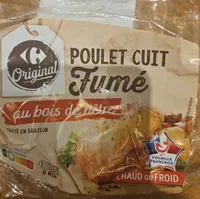Poulet cuit fumé