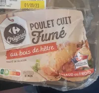 Poulet cuit fumé