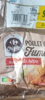 Poulet cuit fumé