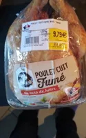 Poulet cuit fumé