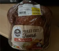Poulet cuit fumé