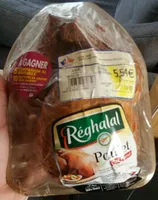 Poulet cuit fumé