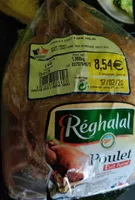Poulet cuit fumé