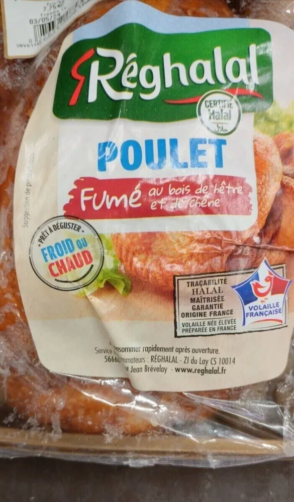 Poulet fumé