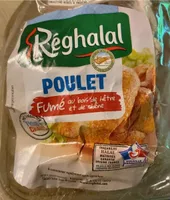 Poulet cuit fumé