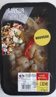 Poêlée de poulet marinées avec légumes nature