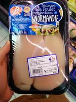 découpe de poulet fermier blanc de Normandie