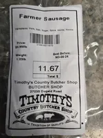 Farmer's Sausage