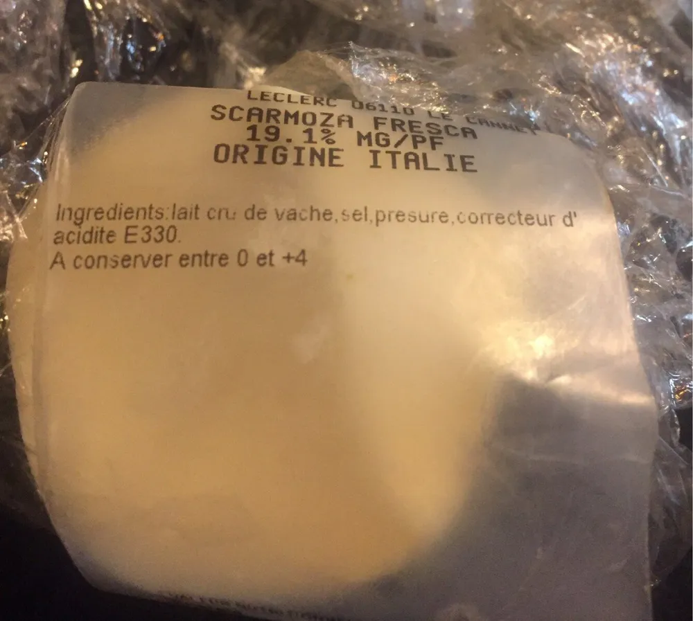 Scarmoza fresca