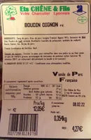 Boudin oignon