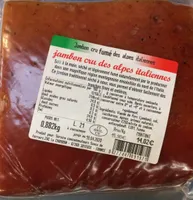 Jambon cru des alpes italiennes