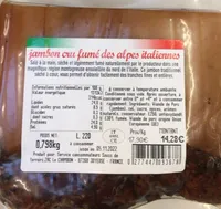 Jambon cru fumé