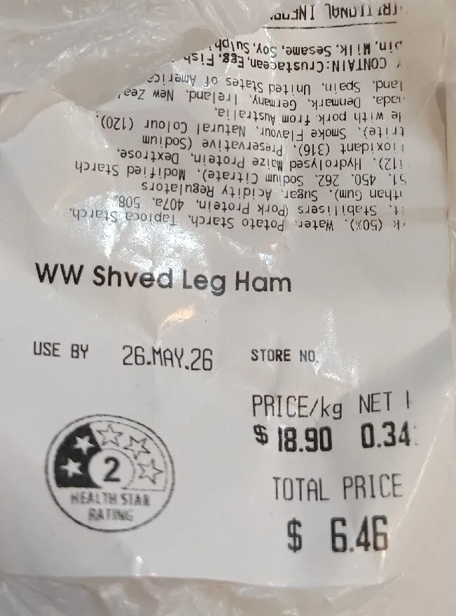 Shaved Leg Ham