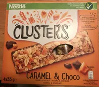 Barres Clusters caramel choco