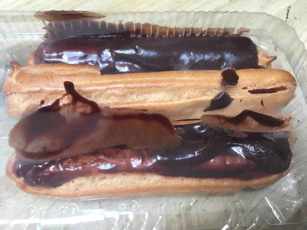 éclair au speculoos décongelé
