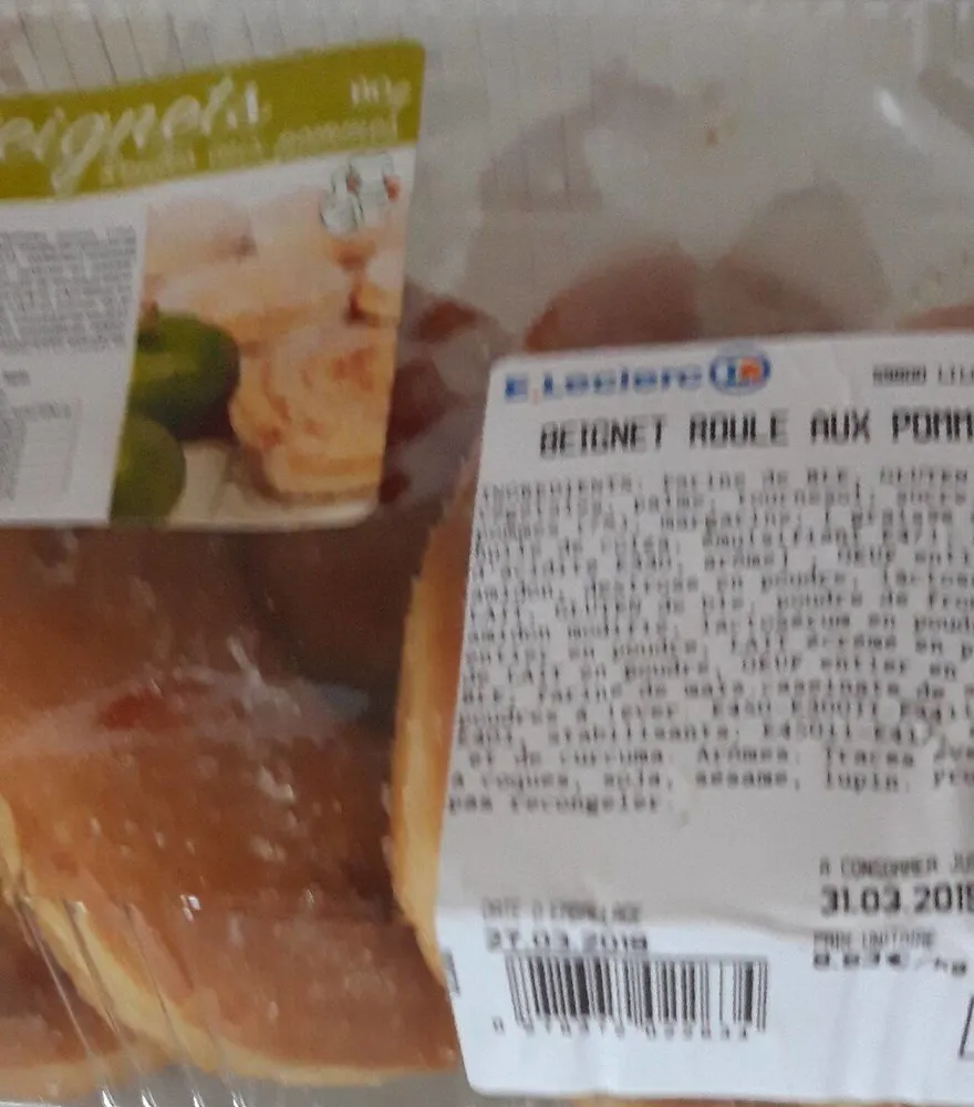 Beignet aux pommes