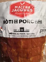 Filet de porc saumuré étuvé fumé