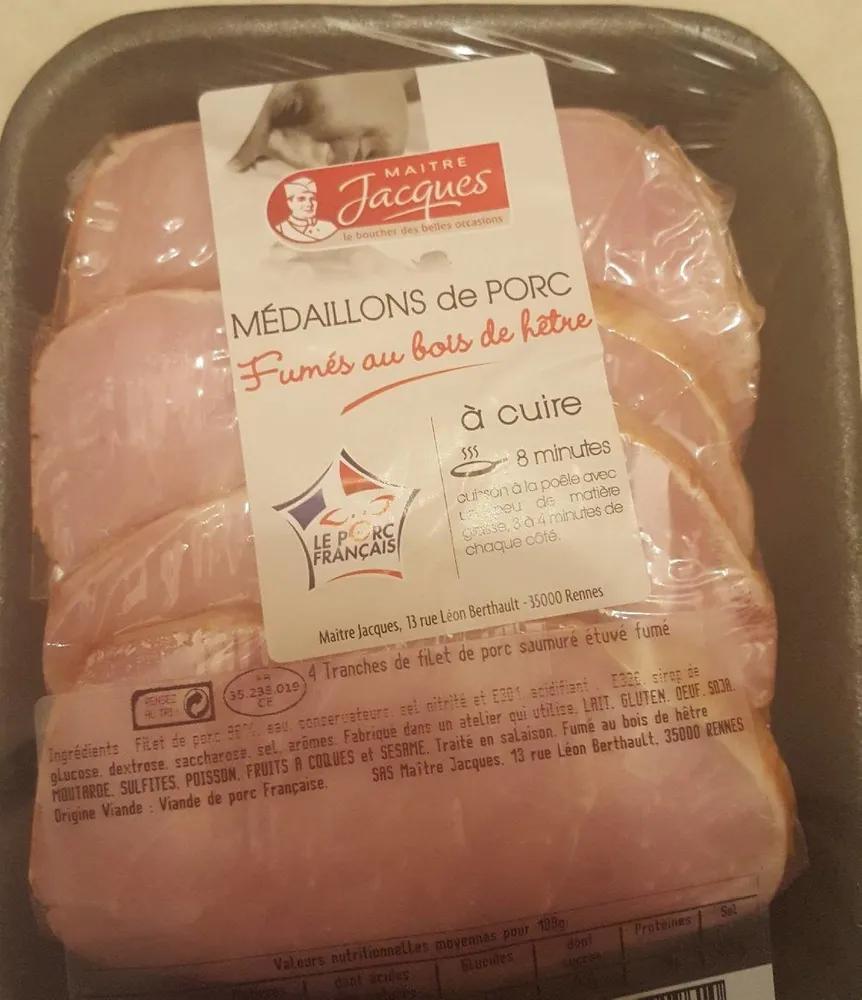 Médaillons de porc