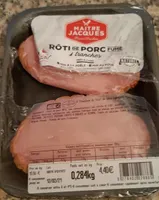 tranche de roti de porc fumé