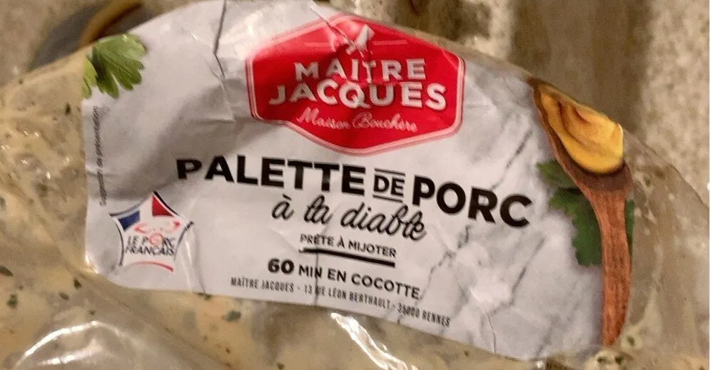 Palette de porc