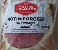 Rôti de porc fumé au fromage