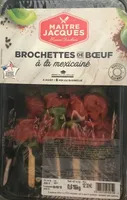 Brochettes de boeuf a la mexicaine