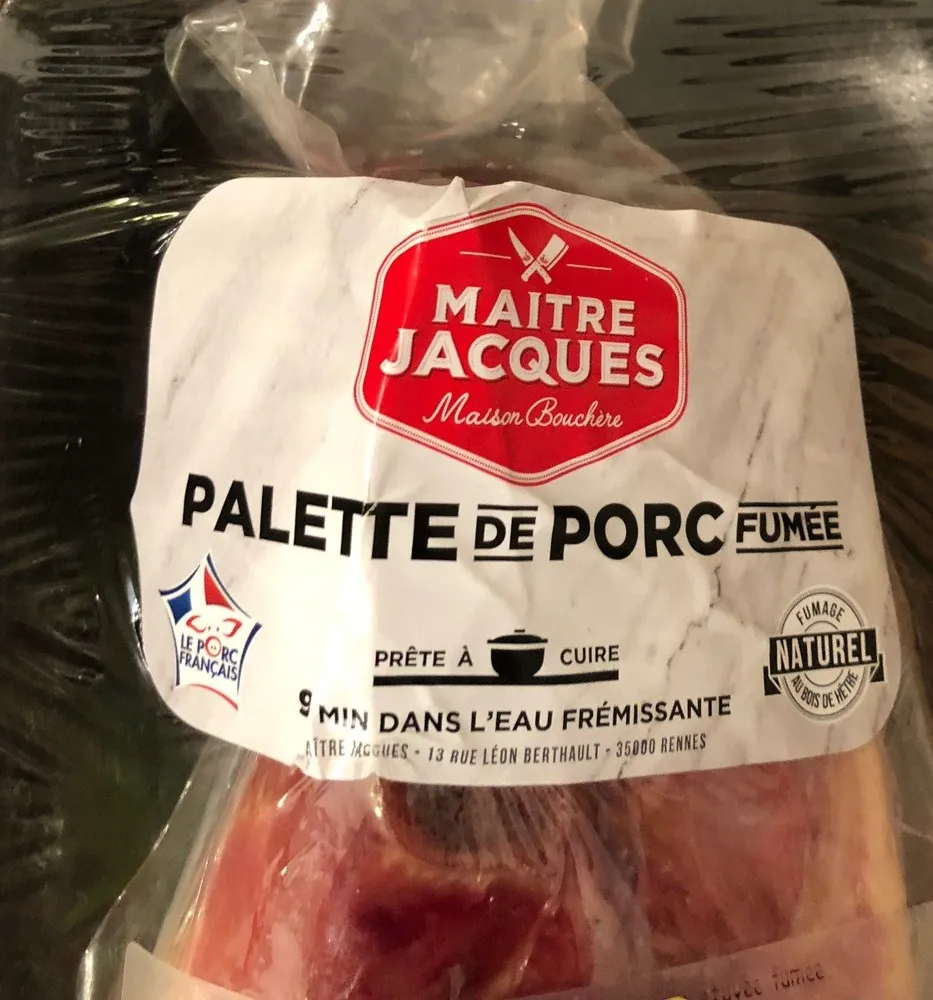 Palette de porc