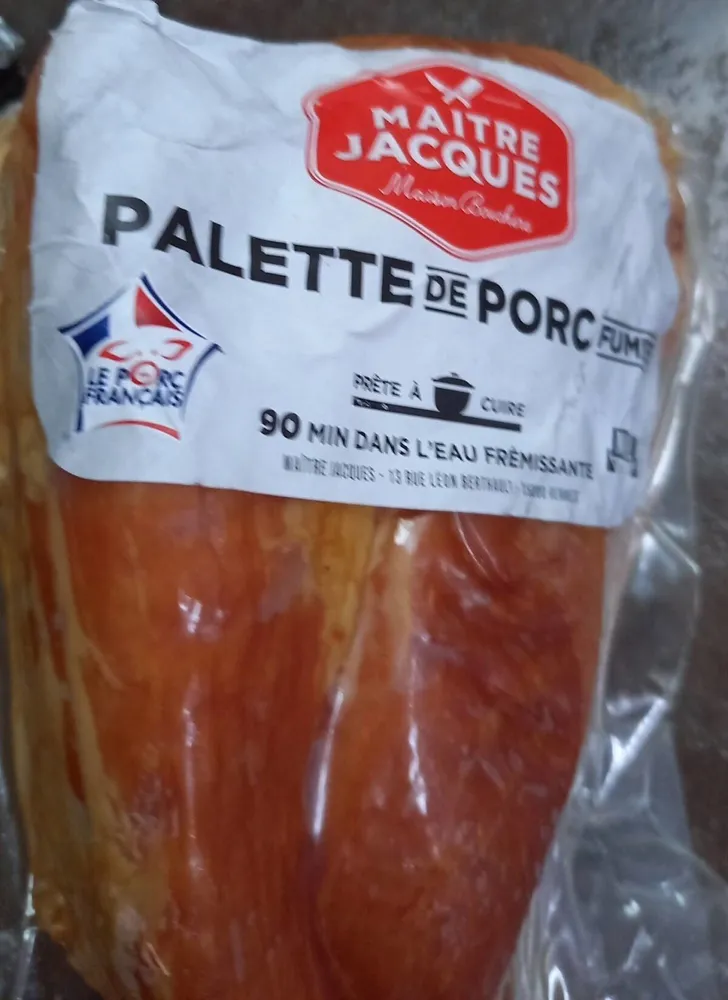 Palette de porc fumée