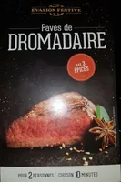 Pavés de dromadaire aux 3 épices