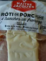 Roti de porc fumé au fromage