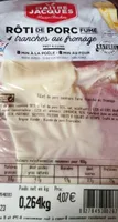 Rôti de porc fumé au fromage
