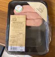 Gluten free sausages