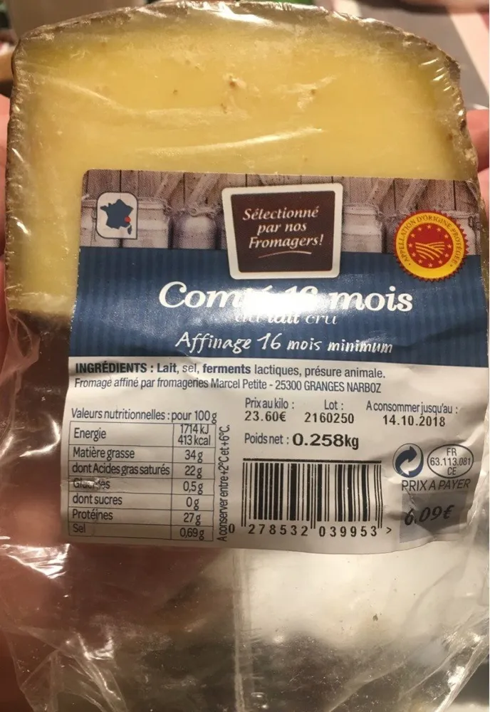 Comté 16 mois