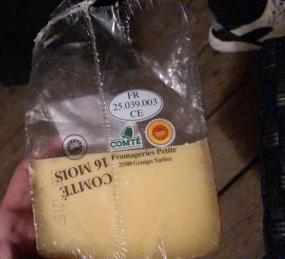 Comté AOP 16 mois au lait cru