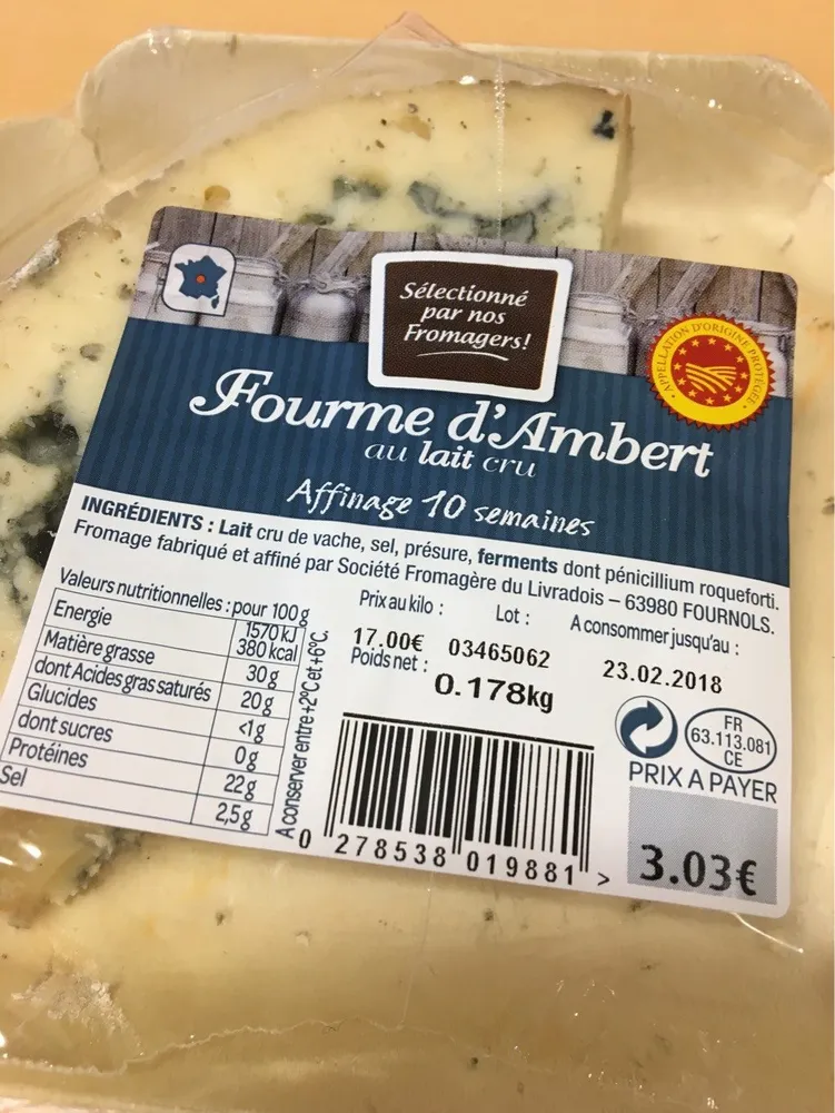 Fourme d’Ambert