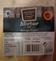 Morbier au lait cru