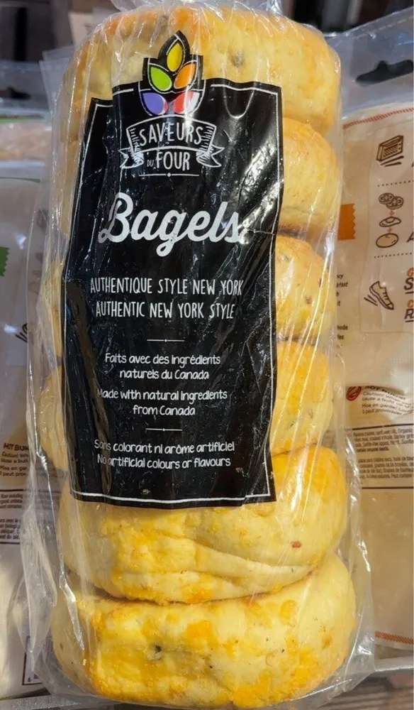Bagel - Authentique stule New-York - Fromage et jalapeno