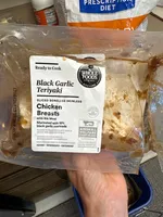 Black Garlic Teriyaki Chicken Breasts