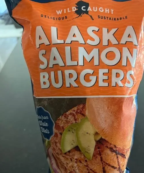 Alaska Salmon Burger
