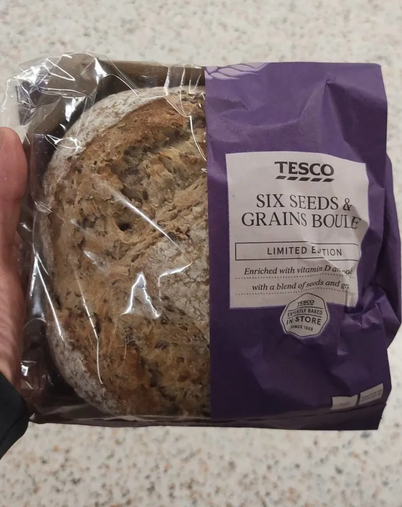 Six seeds and grains boule