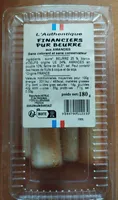 Financiers pour beurre aux amandes