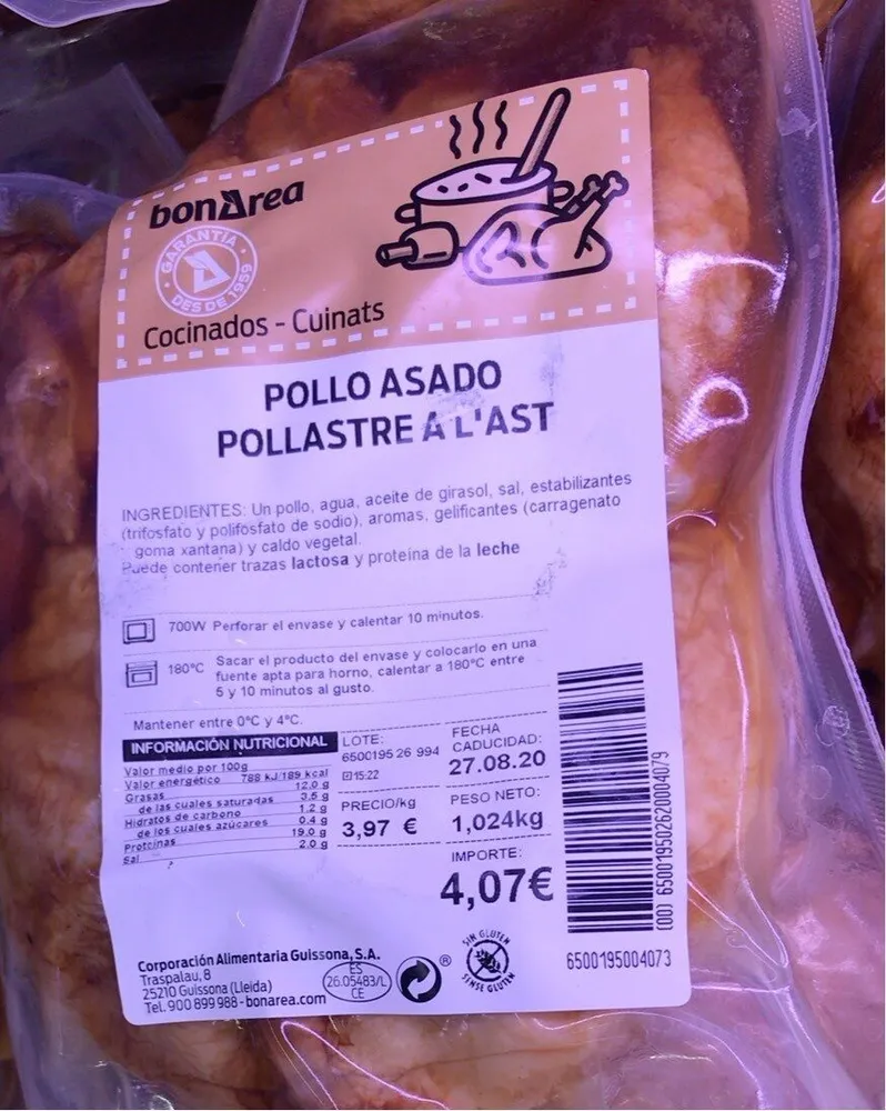 Pollo asado